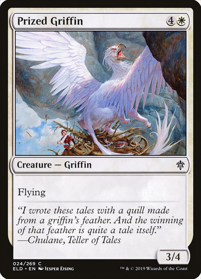 Prized Griffin [Throne of Eldraine] | Gam3 Escape