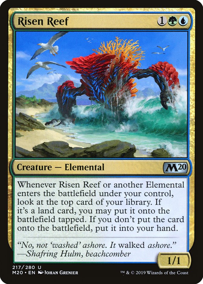 Risen Reef [Core Set 2020] | Gam3 Escape