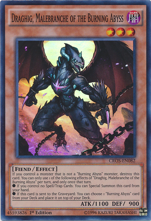 Draghig, Malebranche of the Burning Abyss [CROS-EN082] Super Rare | Gam3 Escape