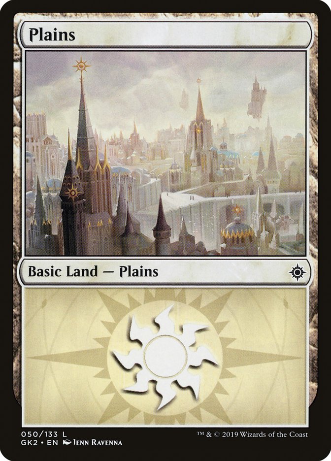 Plains (50) [Ravnica Allegiance Guild Kit] | Gam3 Escape