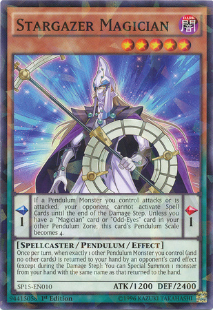 Stargazer Magician [SP15-EN010] Shatterfoil Rare | Gam3 Escape