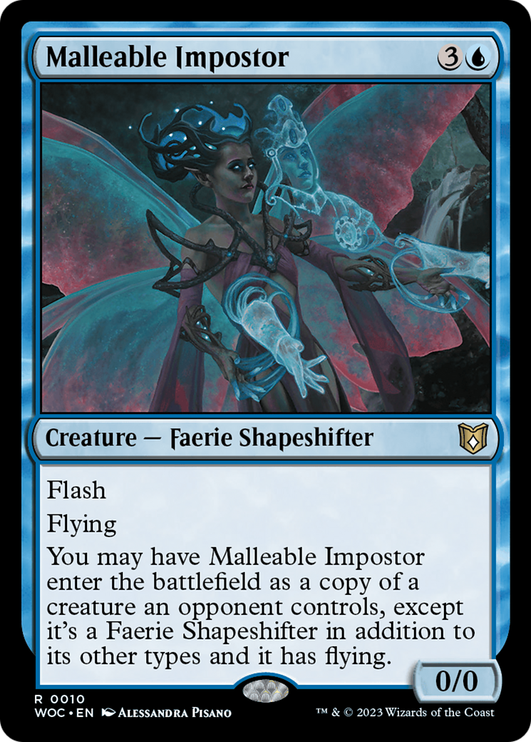 Malleable Impostor [Wilds of Eldraine Commander] | Gam3 Escape