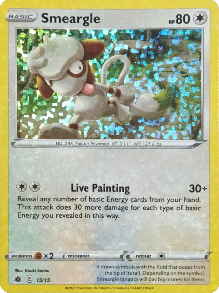 Smeargle (15/15) [McDonald's Promos: Match Battle] | Gam3 Escape