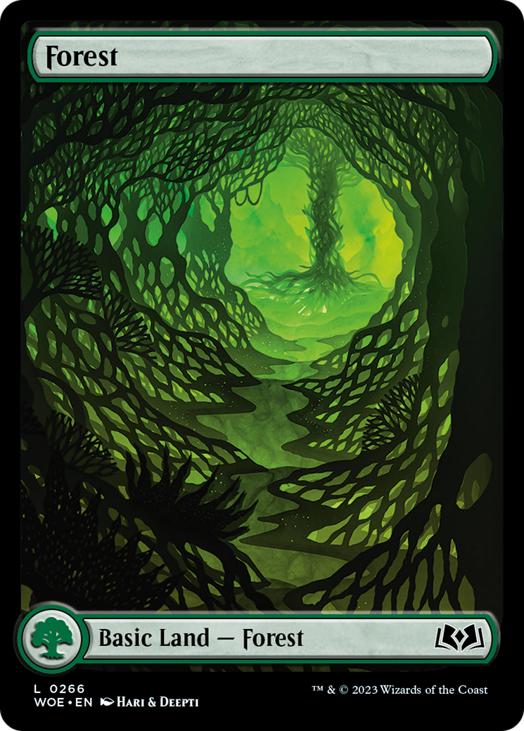 Forest (266) (Full-Art) [Wilds of Eldraine] | Gam3 Escape