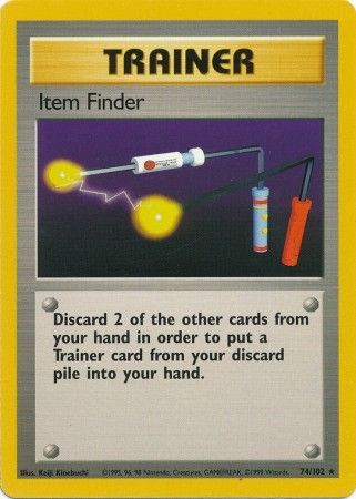 Item Finder (74/102) [Base Set Unlimited] | Gam3 Escape