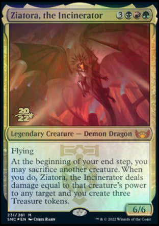 Ziatora, the Incinerator [Streets of New Capenna Prerelease Promos] | Gam3 Escape