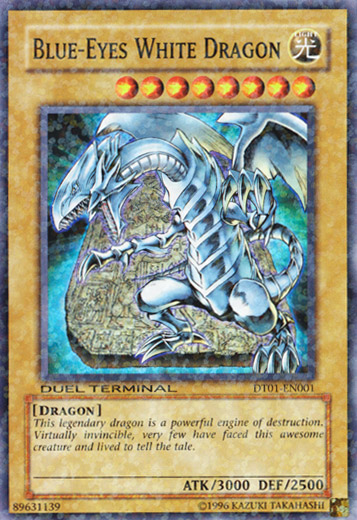 Blue-Eyes White Dragon [DT01-EN001] Super Rare | Gam3 Escape