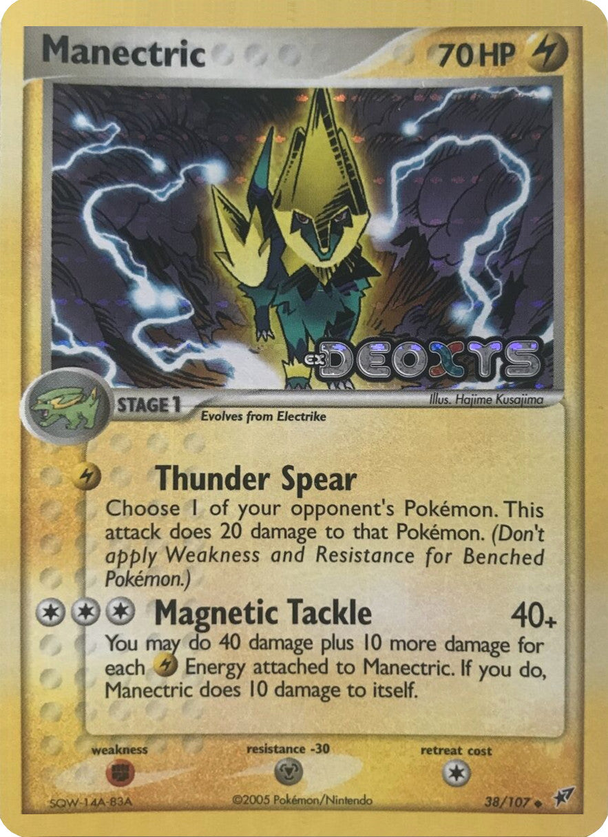 Manectric (38/107) (Stamped) [EX: Deoxys] | Gam3 Escape