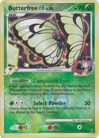 Butterfree FB LV.50 (17/147) (League Promo) [Platinum: Supreme Victors] | Gam3 Escape