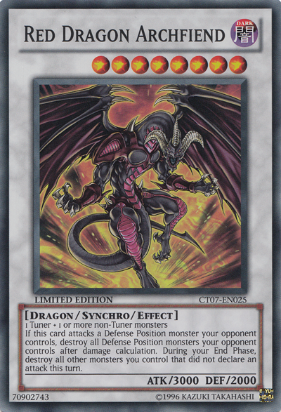 Red Dragon Archfiend [CT07-EN025] Super Rare | Gam3 Escape