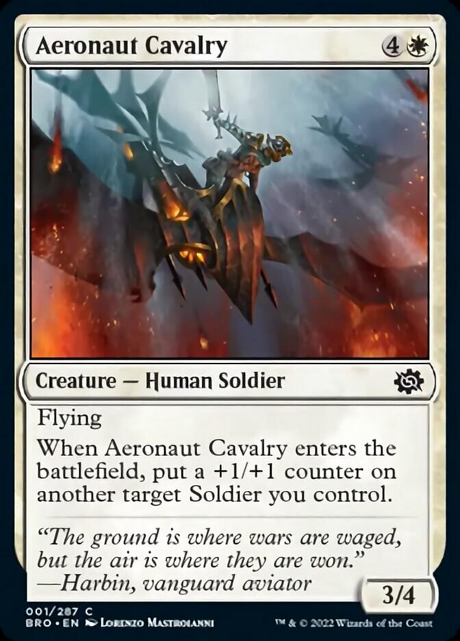 Aeronaut Cavalry [The Brothers' War] | Gam3 Escape