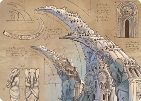 Ivory Tower Art Card [The Brothers' War Art Series] | Gam3 Escape