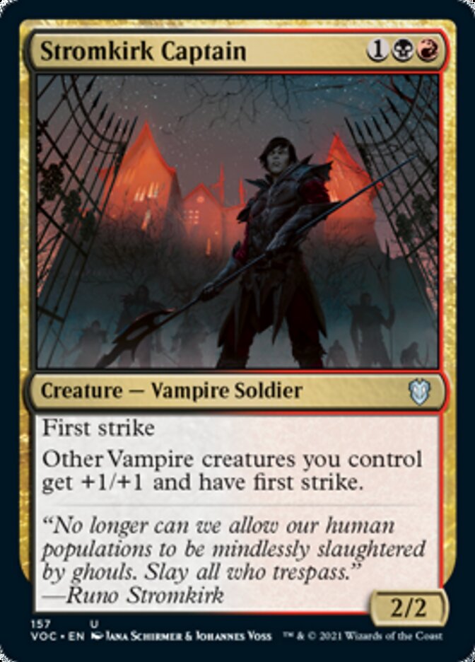 Stromkirk Captain [Innistrad: Crimson Vow Commander] | Gam3 Escape