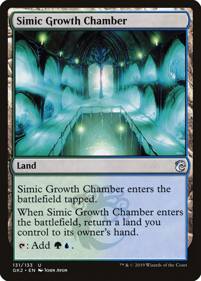 Simic Growth Chamber [Ravnica Allegiance Guild Kit] | Gam3 Escape