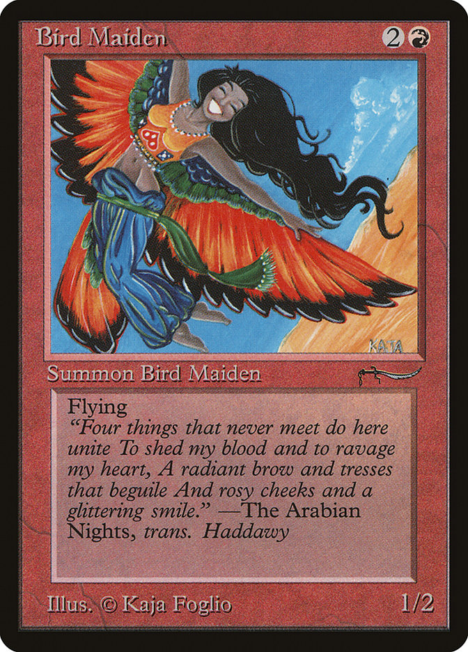 Bird Maiden (Light Mana Cost) [Arabian Nights] | Gam3 Escape