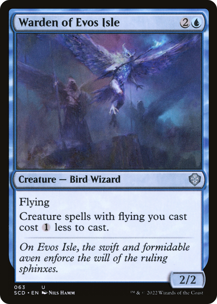 Warden of Evos Isle [Starter Commander Decks] | Gam3 Escape