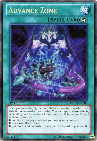 Advance Zone [REDU-EN088] Secret Rare | Gam3 Escape