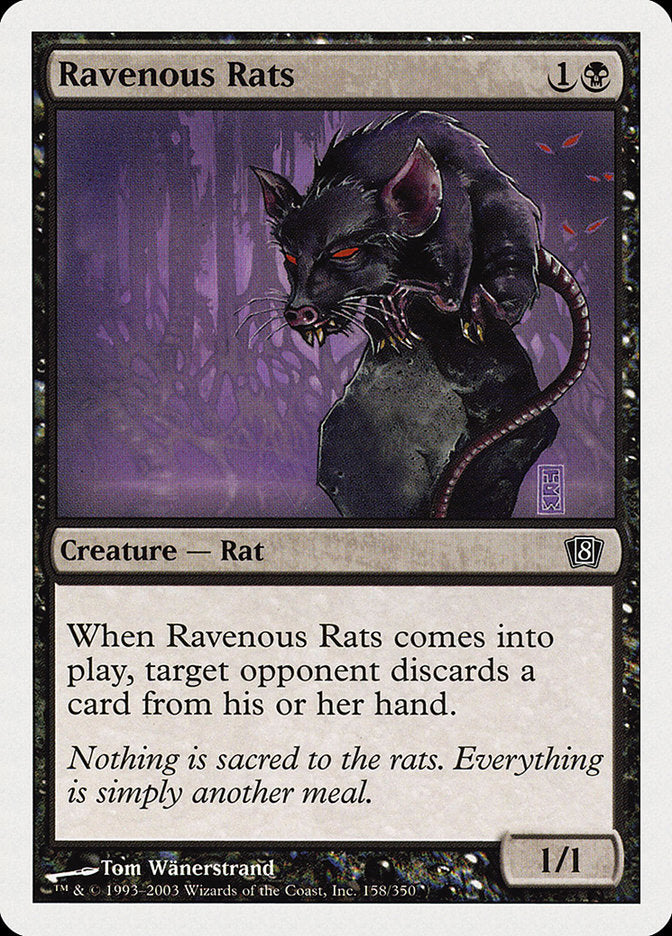Ravenous Rats [Eighth Edition] | Gam3 Escape