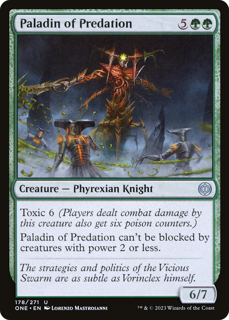 Paladin of Predation [Phyrexia: All Will Be One] | Gam3 Escape