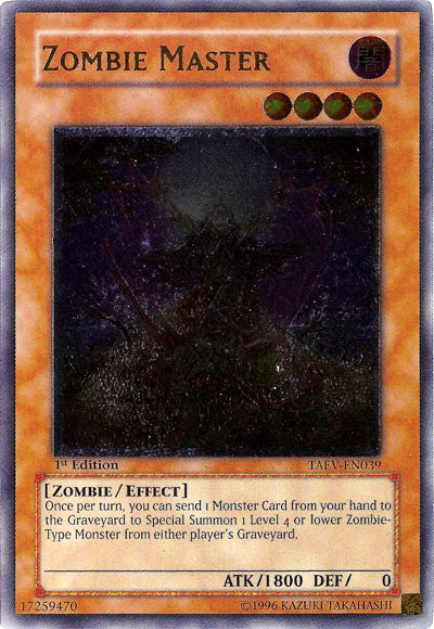 Zombie Master [TAEV-EN039] Ultimate Rare | Gam3 Escape