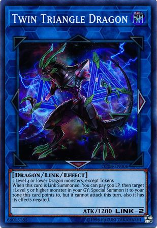 Twin Triangle Dragon [OP08-EN006] Super Rare | Gam3 Escape