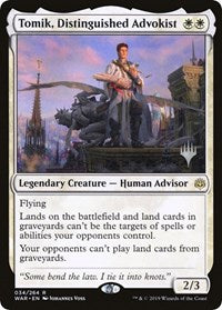 Tomik, Distinguished Advokist [Promo Pack: Throne of Eldraine] | Gam3 Escape