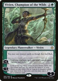 Vivien, Champion of the Wilds [Promo Pack: Throne of Eldraine] | Gam3 Escape