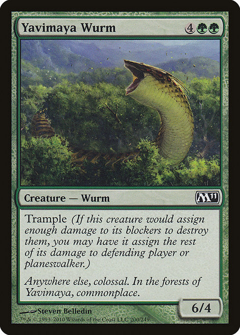 Yavimaya Wurm [Magic 2011] | Gam3 Escape