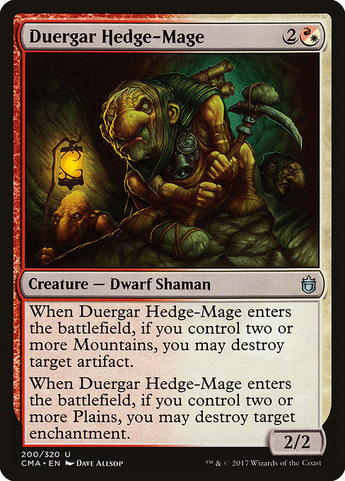 Duergar Hedge-Mage [Commander Anthology] | Gam3 Escape