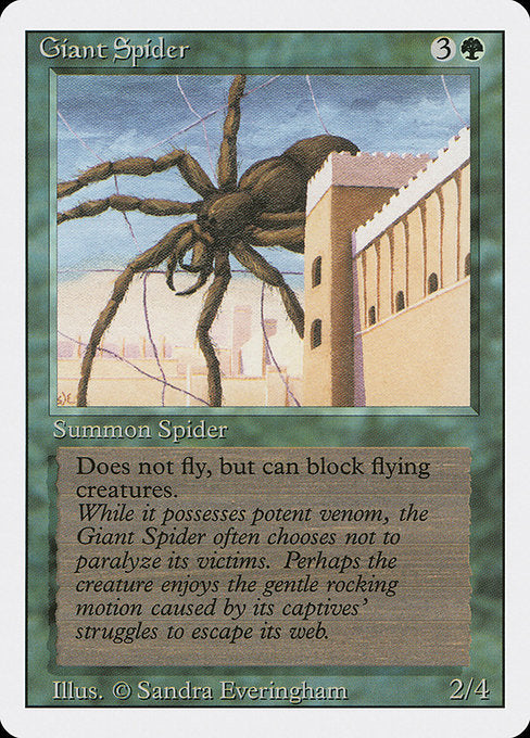 Giant Spider [Revised Edition] | Gam3 Escape