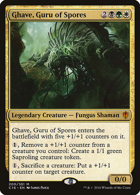 Ghave, Guru of Spores [Commander 2016] | Gam3 Escape