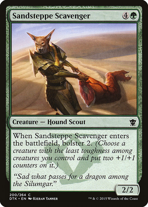 Sandsteppe Scavenger [Dragons of Tarkir] | Gam3 Escape