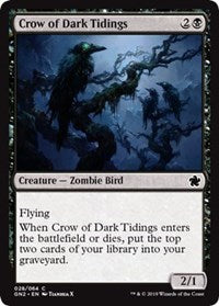 Crow of Dark Tidings [Magic Game Night 2019] | Gam3 Escape