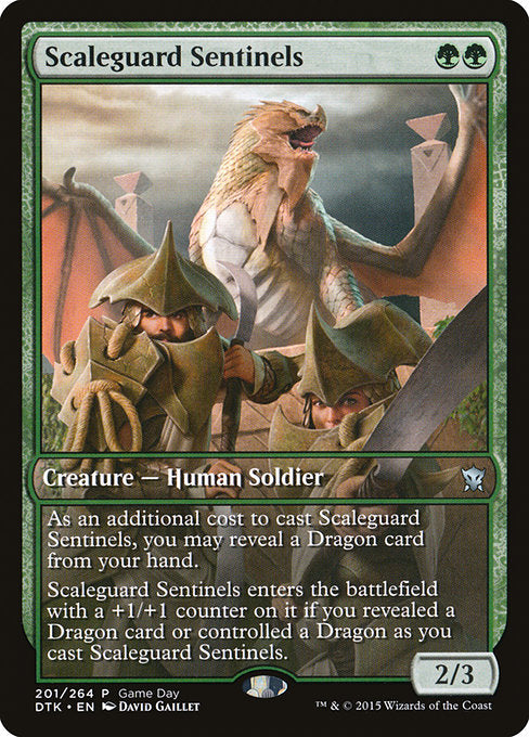 Scaleguard Sentinels [Dragons of Tarkir Promos] | Gam3 Escape