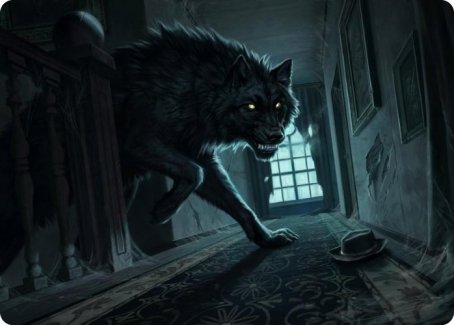 Primal Adversary Art Card [Innistrad: Midnight Hunt Art Series] | Gam3 Escape