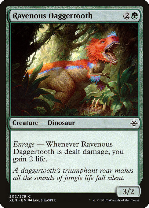 Ravenous Daggertooth [Ixalan] | Gam3 Escape