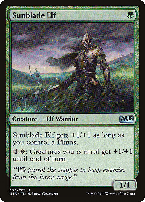 Sunblade Elf [Magic 2015] | Gam3 Escape