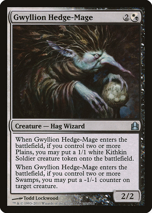 Gwyllion Hedge-Mage [Commander 2011] | Gam3 Escape