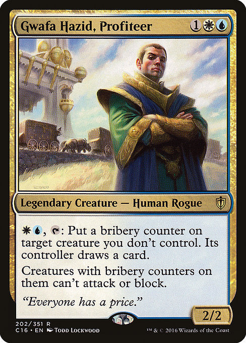 Gwafa Hazid, Profiteer [Commander 2016] | Gam3 Escape