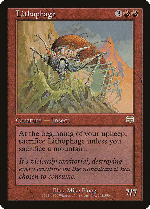 Lithophage [Mercadian Masques] | Gam3 Escape