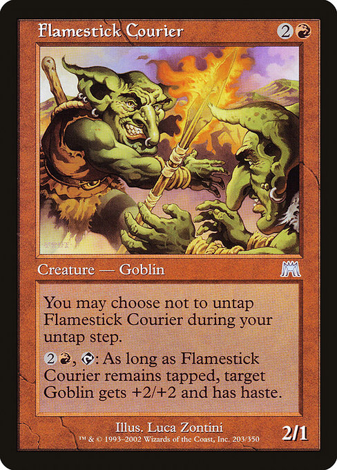 Flamestick Courier [Onslaught] | Gam3 Escape