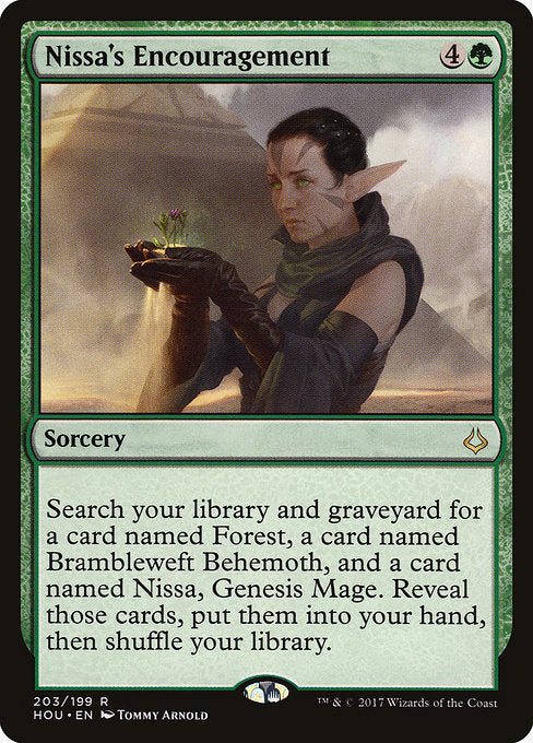 Nissa's Encouragement [Hour of Devastation] | Gam3 Escape