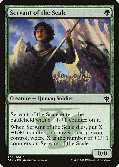 Servant of the Scale [Dragons of Tarkir] | Gam3 Escape