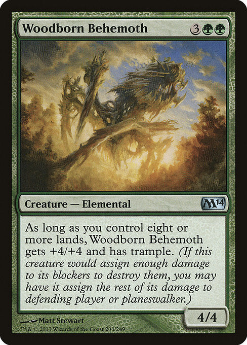 Woodborn Behemoth [Magic 2014] | Gam3 Escape