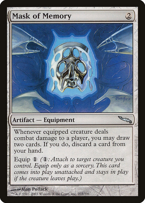 Mask of Memory [Mirrodin] | Gam3 Escape