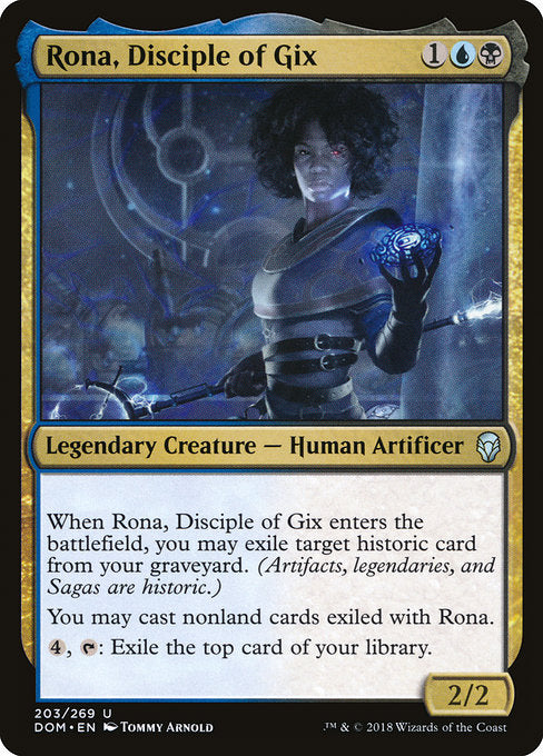 Rona, Disciple of Gix [Dominaria] | Gam3 Escape