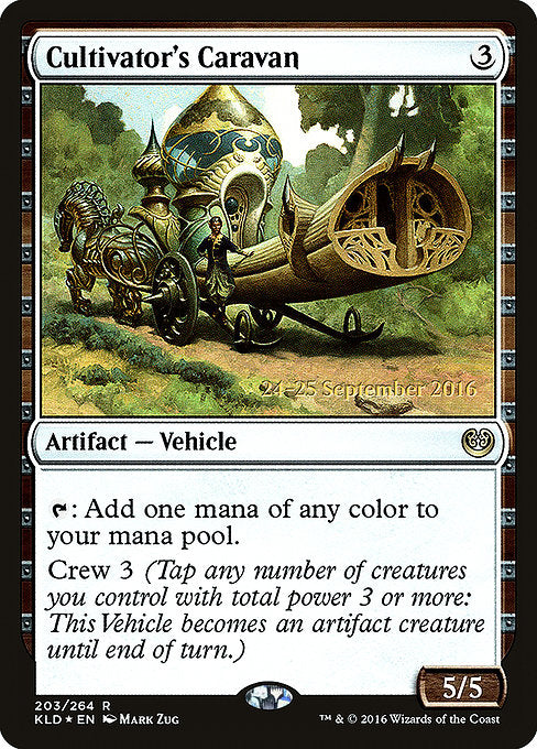 Cultivator's Caravan [Kaladesh Promos] | Gam3 Escape