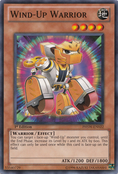 Wind-Up Warrior [PHSW-EN022] Common | Gam3 Escape