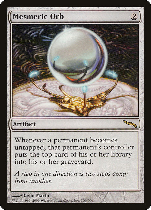 Mesmeric Orb [Mirrodin] | Gam3 Escape