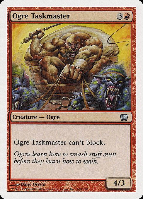 Ogre Taskmaster [Eighth Edition] | Gam3 Escape